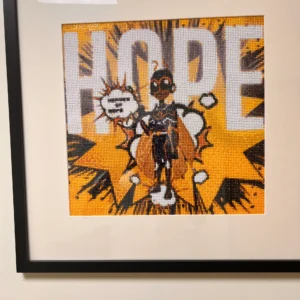 Art work without frame